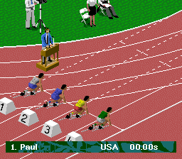 Olympic Summer Games (Europe) In game screenshot